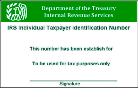 ITIN Numbers Application - Tax & Accounting Center, Inc.